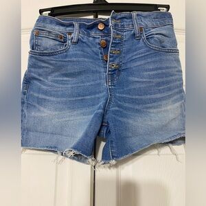 Madewell Denim Blue Women's Shorts size 26